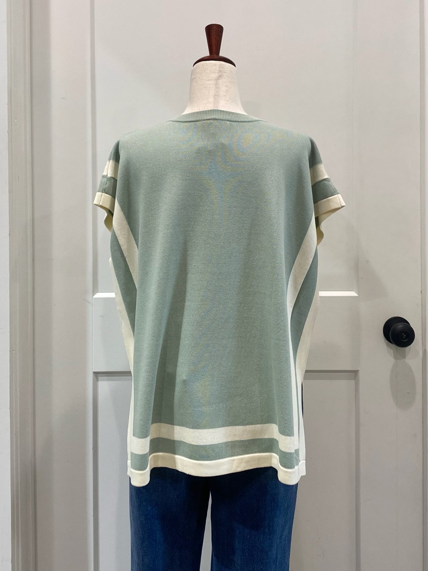 Sage Knit Sweater Top