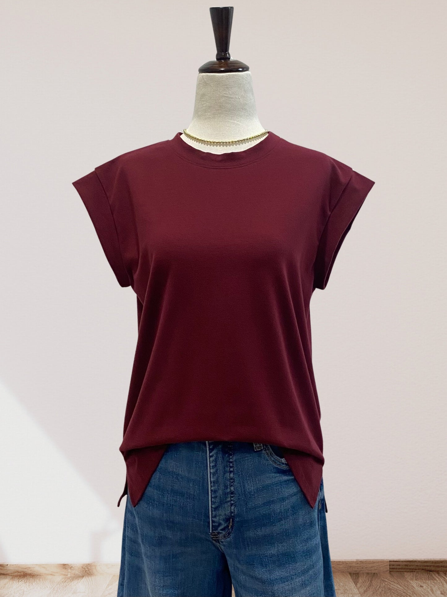 Short Sleeve Solid Top