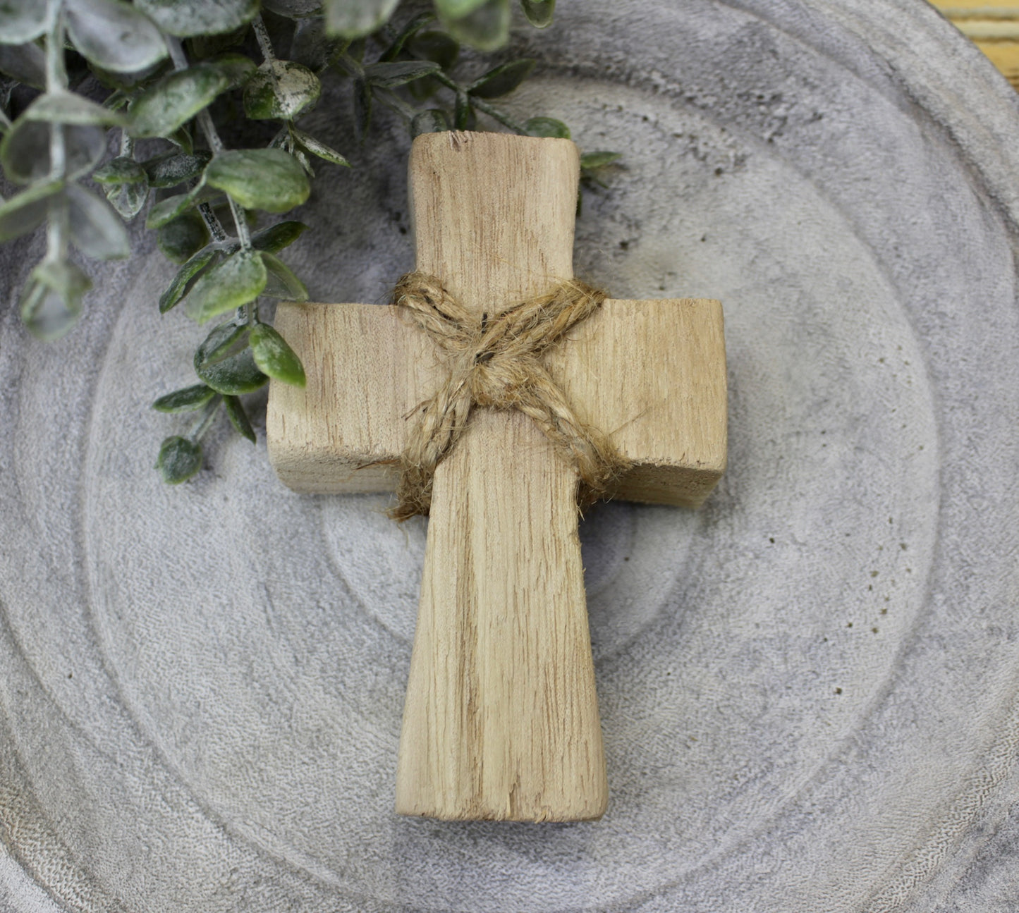 Small Wood Standing Cross